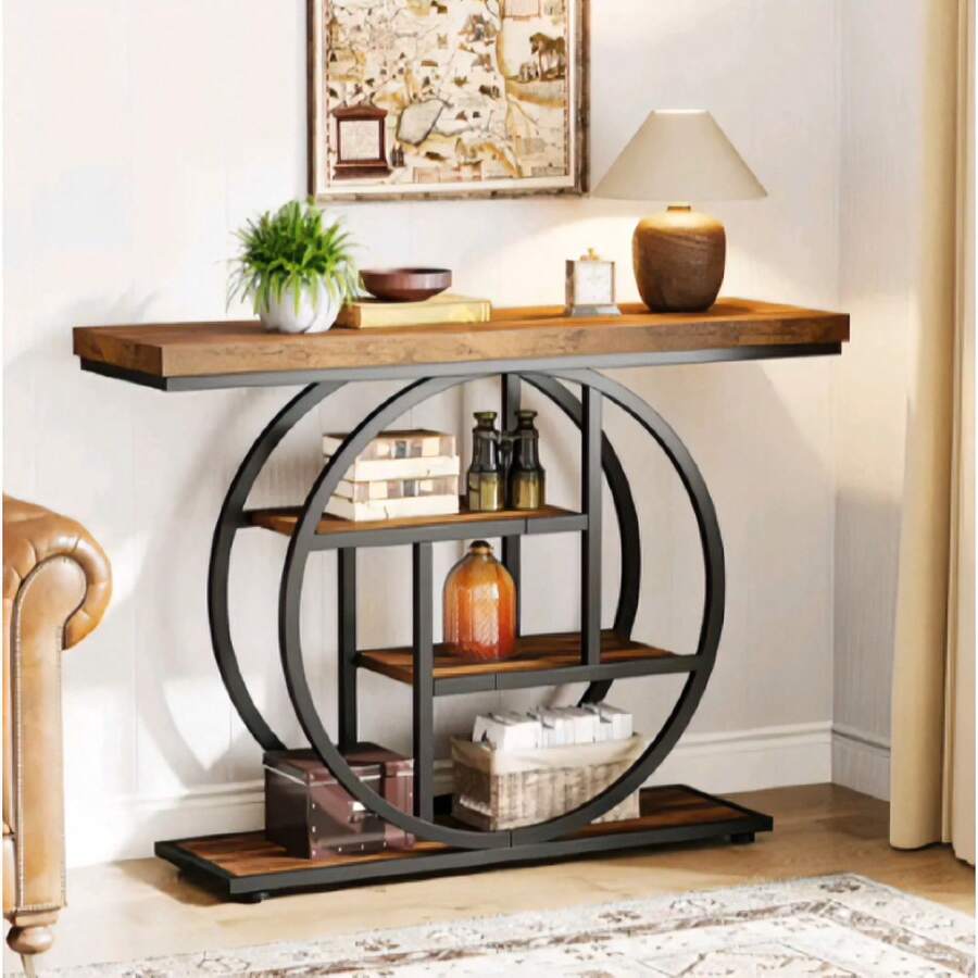 Bench Table - Marroncino Rustico - View 1