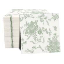 25 Stücke/50 Stücke/75 Stücke/Set weiche quadratische Lavendel duftende Servietten, 2-lagig, 10in*10in, geeignet für: Hochzeit, Teegesellschaft, Geburtstagsfeier Dekoration, Partydekorationen, Partyzubehör, Feiertags-Dekoration, Feiertags-Zubehör - Menge - Übersicht 2