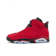 Nike Jordan Air Jordan 6 Retro "Toro Bravo" - Angry Bull, T Rendy High-Top Retro Basketball Shoes, Unisex, Red And Black - CT8529-600 - 查看 13