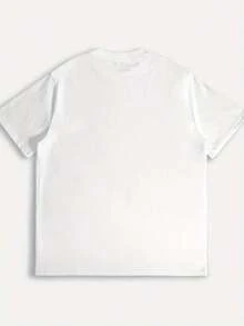 Nueva Llegada: Camiseta de Mujer de Manga Corta y Cuello Redondo, Cómoda y Práctica, con Diseño de Estampado Floral Rosa, Precio Accesible, Adecuada para las Temporadas de Primavera y Verano - Tayzi Cotton TPWR - Blanco - Ver 4