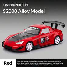 Maisto 1:22 Metal Diecast S2000 Car Model, Realistic Details With Steering Front Wheels, Children Toy Car, Halloween Gift For Boys - Multicolor - View 9