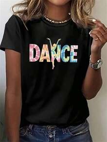 Playera de mujer,con su estampado único, destaca entre la multitud. Confeccionada en un tejido de algodón cómodo y transpirable, es la opción perfecta para el día a día en casa, vacaciones informales y fiestas. Nuevo modelo 2026  flash oferta Mejorar el look UFXT 100% Cotton Blusas Bonito - Negro - Ver 7
