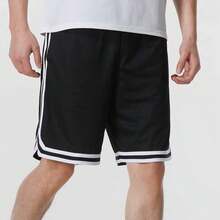 Pantalones cortos deportivos casuales Nike DNA Elastic Fit de color liso y corte holgado para hombre FN2605-010 Negro - Negro - Ver 3