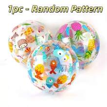 1pc/3pcs 20-Inch Inflatable Beach Balls, Large Durable Swimming Pool Toys, Suitable For Beach Parties, Swimming, Outdoor Decoration And More - A - View 14