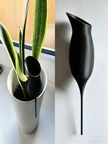 1pc Cute & Elegant Plant Self-Watering Device In Wine Glass Shape, Automatic Slow Release Watering Mechanism For Indoor Potted Plants, High-Quality PLA Material, Balcony & Indoor Gardening Tool - Multicolor - View 3