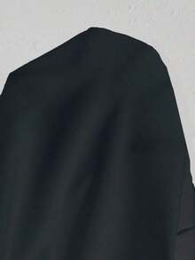 Chaleco Con Cuello De Solapa Para Mujer - Gris Oscuro - Ver 8