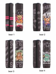 1个IQOS ILUMA I ONE保护壳，PU皮革材质，触感细腻舒适，防摔防刮，精准开孔，纹理清晰，防滑耐磨，不留指纹，轻薄便携，男女通用，多种时尚卡通图案可选，适合送礼或自用，附赠收纳盒 - ILUMA i ONE/熊 - 查看 6
