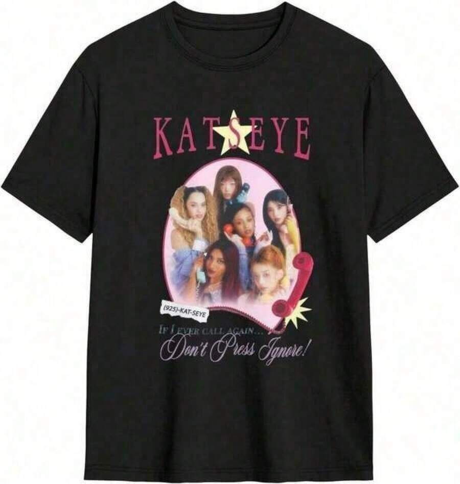 Camiseta unisex de manga corta, San ValentínConjuntos de ropaParaMujeres2026HermosoCaosLista de pistasCamisaOjo de GatoKpopCamisaOjo de GatoGenialCamisaGabrielaCamisaKbadConejoCamisaDía de San ValentínDíaOutfittopsdemujer, MichaelJacksonGráficoCamisetaDulceDiseño,VeranoInformalDesgaste, CalienteClimaWear,camisetasparamujer,camisetasparahombre,playerasdehombre,,y2k,spiderman,regalosparaEsonovio,RetroVintageblusas para mujer playeras de mujer vestidos casuales para mujer y2k playeras deportivas para mujer verano camisetas ropa de mujer Fashion Perfect For Daily - Negro - Ver 1