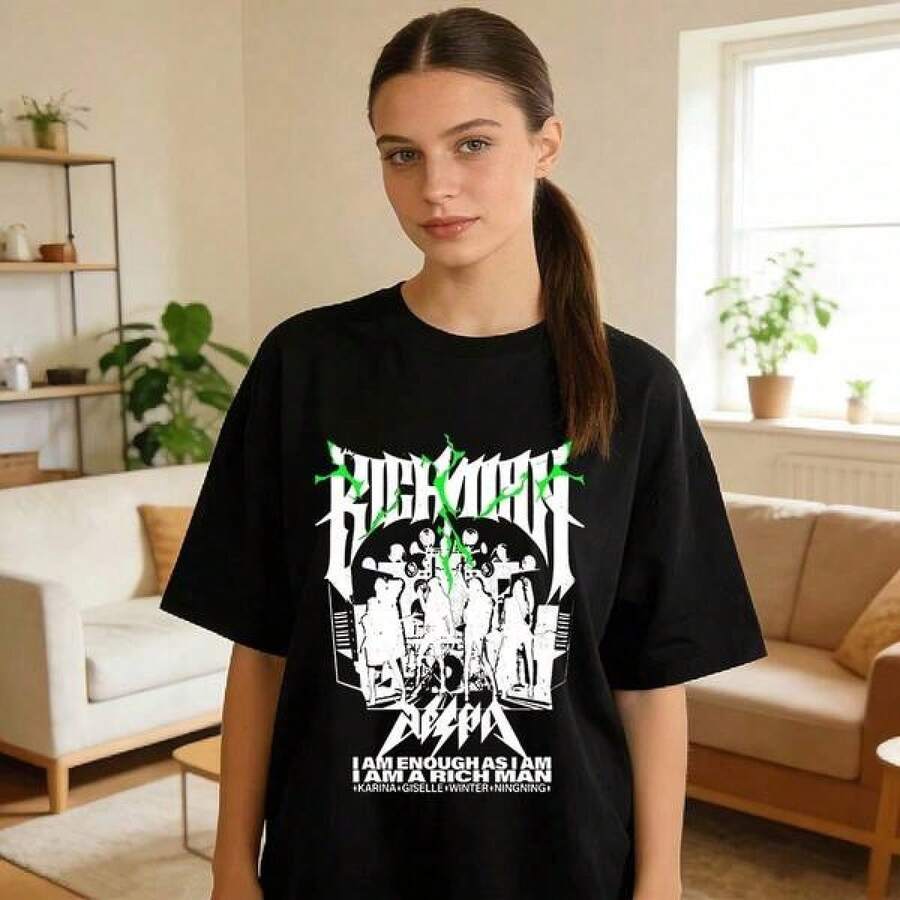 Women T-Shirts - Black - View 1
