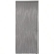 Aluminium Door Fly Screen Metal Chain Curtain Blind Insect Blinds 214cm *90cm - Blue Sliver - View 8