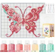 2.6mm Bottle Fuse Bead Kit, 3D Pixel Fuse Bead Puzzle, Handmade Craft Decoration DIY Puzzle Making, Christmas, Birthday, Halloween Party Gift, Multicolor Fuse Bead Refill Set - Spell Doudou - View 5