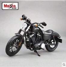 Maisto Harley 1:12 比例合金金属摩托车模型，可收藏的桌面摆件和男士礼物 - 彩色 - 查看 10