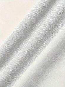 Women's Short-Sleeve Blouses, Yoongi Marry Me T-Shirt, Y2K Style Activewear, Round Neck, 100% Cotton, Soft Fabric, Short Sleeves. - 白色的 - 查看 5
