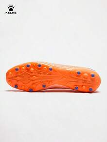 KELME 成人足球鞋 Jidian 2.5 短钉比赛 MG 专业训练鞋，适用于人造草坪 - 橘色 - 查看 2
