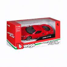 Burago 1:43  296 GTB R&P 330P 1965 Sebring 12 Hours #30 Limited Edition Race Car Model, Official Authorized Collector's Edition, Precise Craftsmanship With Original Details, High-End Gift For Adults, Desktop Decor, Youth Gift - Multicolor - View 11