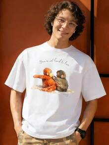 Men T-Shirts - White - View 6