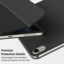 For IPad Pro Protective Case, New Air7 Apple 11 Protective Case, 10th Generation Magnetic Double-Sided Clip Mini 7 All Inclusive Anti Drop Air654 Tablet, 13 Inch Detachable, 12.9 Thin And Light - Black - View 6