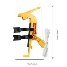 Aerosol Can Extender, Sprayer Extension Adapter, Adjustable Angle Spray Extender, Wasp Nest Sprayer Extender. - Yellow - View 2