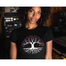 Women T-Shirts - Black - View 1