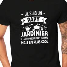 Camiseta divertida francesa de manga corta para hombre, camiseta de verano - forma - Ver 1