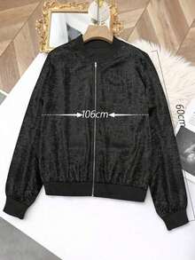 Chaqueta gris con mangas largas y lentejuelas Keke Bloomly, ligera, Chaquetas de punto para mujer, Chaquetas de punto ligeras para mujer, Atuendos de campo para mujer, Ropa vintage para mujer, Ropa de primavera para festivales y vacaciones - Negro - Ver 9