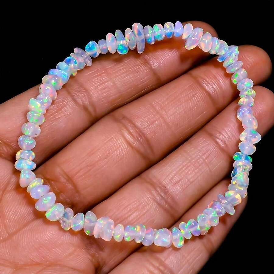 1 pieza Pulsera equilibradora de la menopausia, joyería de cordón elástico, ayuda a mantener el equilibrio emocional