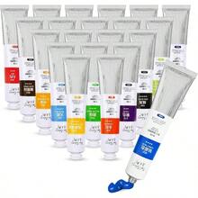 Oil Paint, 20 Bright Oil Colors With High Saturation, 50ml Large Capacity Tubes, Faster Drying Time With Creamy Texture And Consistency Artists, Students, Beginners - Multicolor-02 - View 2
