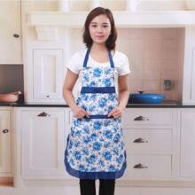 1pc Fashionable Floral Print Apron With Pockets - Ruffled Trim, Oil & Stain Resistant, Easy Clean, Comfortable, Suitable For Cooking, Gardening, Baking, Painting, Etc. - One Size Fits All - View 13
