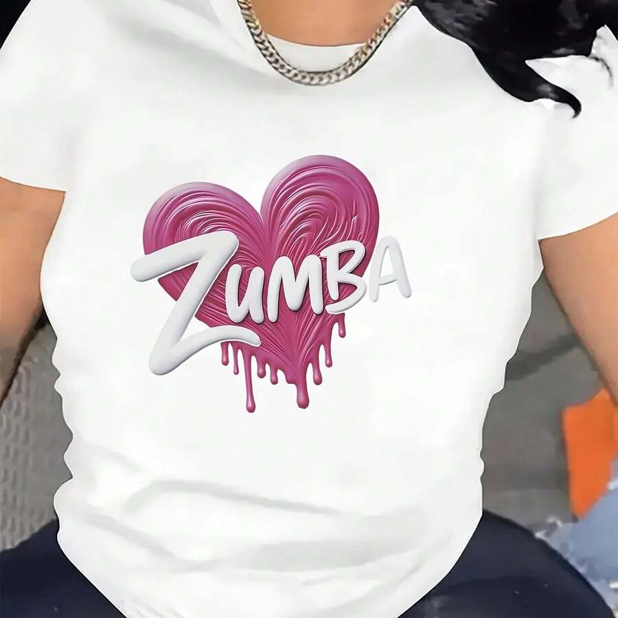 Camiseta para Mujer con Diseño de Oso Minimalista y Texto - Blanco - Ver 1