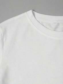 Camisetas De Calor Para Mujer1 Pieza De Camiseta Casual De Moda Para Hombres Y Mujeres Con Estampado De Palma Y CorazóN, Camiseta Casual De Moda, Top Informal Para El DíA A DíA, Ropa VersáTil Para Mujer, FáCil De Combinar, Para Uso Diario, Estilo Urbano, Ropa De Vacaciones, Ropa De Fin De Semana. - Blanco - Ver 4