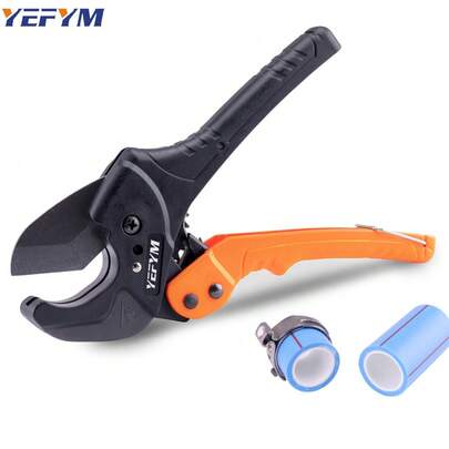 PVC Pipe Cutter,Cuts Up To Φ42mm PEX,PVC,PPR And Plastic Hoses,Pipe Cutters With Sharp SK5 Stainless Steel Blade YEC-P42