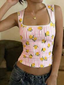Blusa de uso diario versátil y casual con lunares para mujer - Multicolor 6 - Ver 4