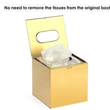 Tissue Box & Rack - Dorado - Voir 5