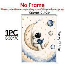 1/3PCS Canvas Wall Art Posters For Room Home Decor Room Decor AestheticOptional Frame Room DecorRoom Decoration Stuff Wall Decor Bedroom Decor Baby Room Decoration Living Room Decor Office Decor,Space-Themed 3-Piece Wall Decor Set For Kids' Rooms, Solar System Poster, Astronaut And Moon Design, Rocket Wall Decor For Kids' Rooms, Baby Boy Room Decor, Space-Themed Wall Decor - Multicolor - View 25