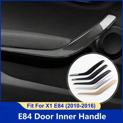 X1 E84 Car Interior Left Right Door Handle Inner Door Handle Armrest Outer Cover Panel Trim Replacement For BMW 2010-2016