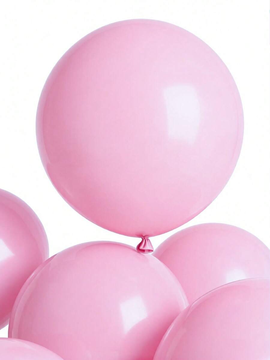 2/4/6/8/18 Pcs Pink Giant Latex Balloons, 18/36 Inches Extra Large Latex Balloons For Gender Reveal, Photo Shoots, Birthday, Bride Gifts, Wedding Anniversary, Baby Shower, Engagement Party Decorations
