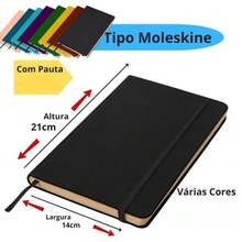 Notebook With Lines, 14x21 Cm – Hardcover, Executive Style For Writing And Organization. - Hình vuông - Xem 4