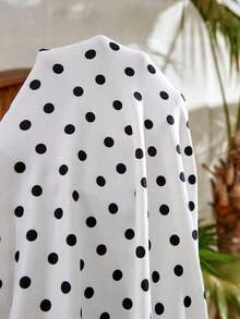 Chaqueta casual de mujer con mangas tipo murciélago - Blanco - Ver 9