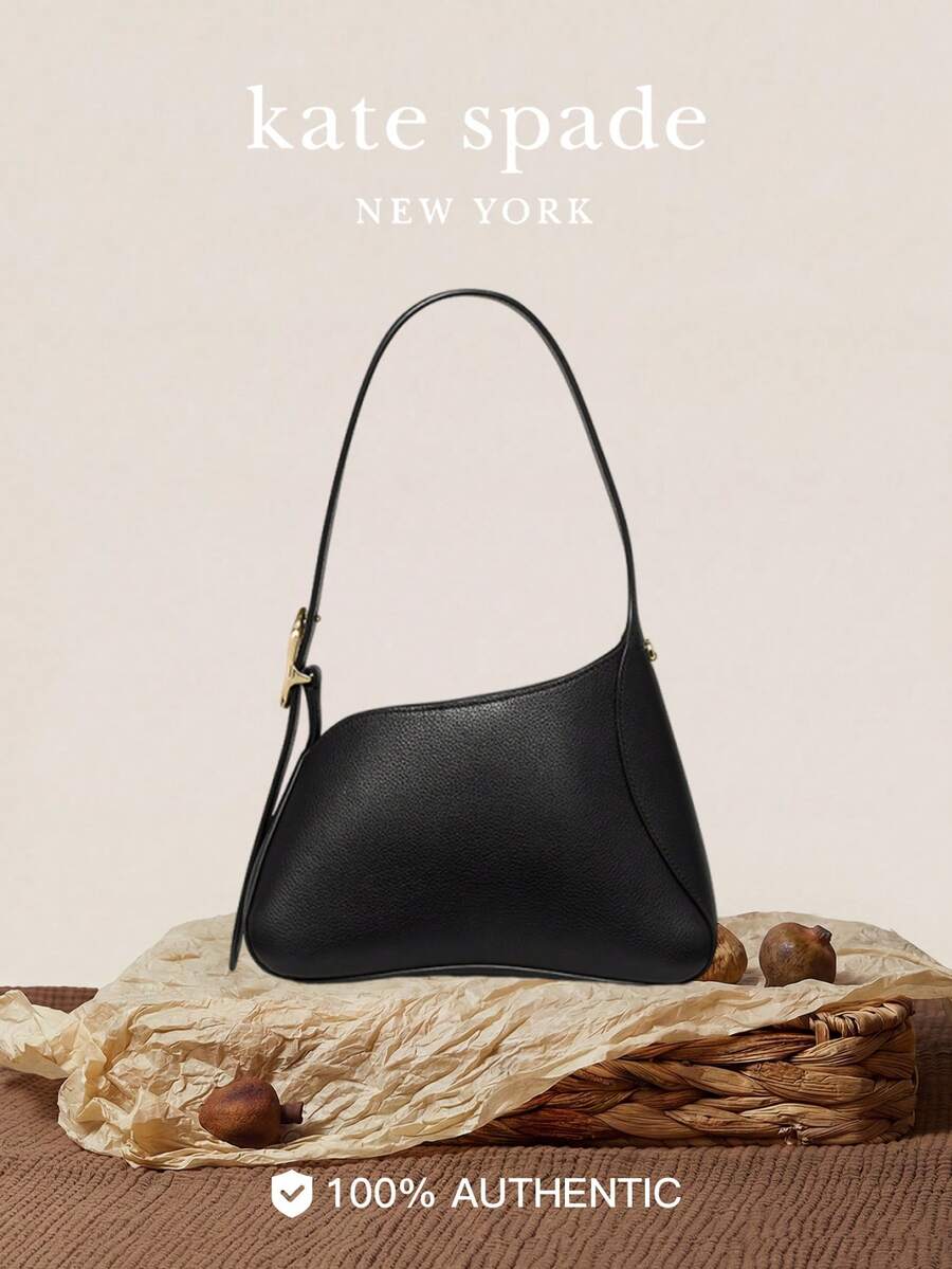 Kate Spade Túi đeo vai thời trang dòng KS 454, túi xách kiểu Hobo, túi đeo vai. - màu đen - Xem 1