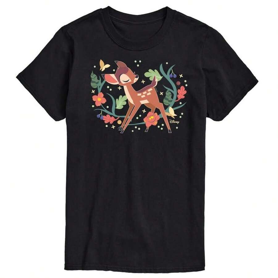 Men's Plants Short Sleeve Graphic T-Shirt Black Large 220g. Made From A Men's Cotton Foundation, 220g Of Pure Comfort. Created For Every Human Being, Whether Woman Or Man. Consistent, High-Quality Fabric, Ready For Any Size, Soft To The Touch But Designed To Hold Up. Breathable Outerwear For Women, Autumn Sets, Holiday Outfits, New Year's Costumes For Her. - 黑色 - 查看 1