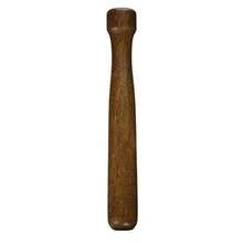 Wooden Muddler Lacquered Walnut Brown Medium - View 5