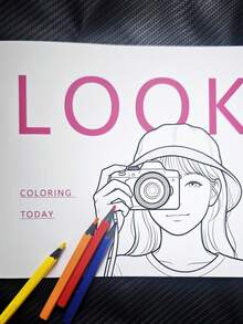 Libro de colorear mandala para adultos | Libro de colorear de 12 páginas con patrones de mandala y comida | Alivio del estrés y terapia artística | Mindfulness y regalo DIY con páginas de doble cara antiansiedad - Una pieza - Ver 2