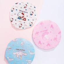 Miniso 三丽鸥卡通人物浴帽 3 件装 - JDZY，防水防潮，透气不闷热，弹性腰带适合各种头围，适合居家沐浴和染发护理（1 件装） - 基本型 - 查看 9