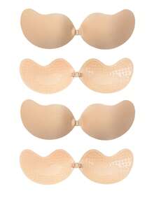 Strapless Push-Up Bra, Invisible Bra, Front Closure, Suitable For A-D Cups, Perfect For Summer Wedding Dresses/Backless Gowns. - Multicolor - View 14