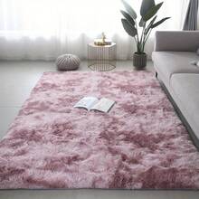 Rugs Living Room Large Rugs Bedroom Anti Skid Rug Shaggy Soft Rug For Living Room Bedroom Play Area Room Luxury Decorative - Black - View 4