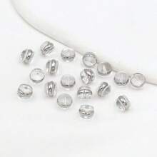 12/20/100pcs Silicone Anti-Lost Earring Backs, Fashion Daily Earring Accessories - A - View 6