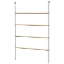 Chicken Perch Ladder, 4 Perches, Weatherproof, For 4-6 Chickens, Steel/Wood - Wood Color - View 5