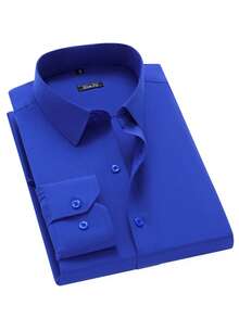 Rand paul Men Shirts - Royal Blue - View 3
