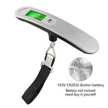 [Bestselling Electronic Scale] 50KG Large Capacity High-Precision Handheld Scale, Portable Luggage Scale, With LCD High-Definition Digital Display, Strap Suitable For Industrial Hanging Scales And Fishing Scales, One-Key Tare Function, Unit Switchable, Suitable For Shopping In Malls, Luggage Check-In, Logistics Transportation, And Various Other Scenarios, Battery Powered (Batteries Not Included) - Portable electronic scales - View 11