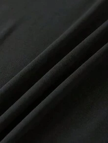 Camiseta Gráfica del Zodíaco Tauro para Mujer Talla Grande - Diseño TAURUS AFT, Camiseta Casual de Manga Corta, 95% Poliéster 5% Spandex de Alta Elasticidad, Lavable a Máquina, Cuello Redondo, Para Primavera, Verano y Otoño, Ropa Casual, Camiseta de Corte Relajado, Cómoda de Usar. - Negro - Ver 6